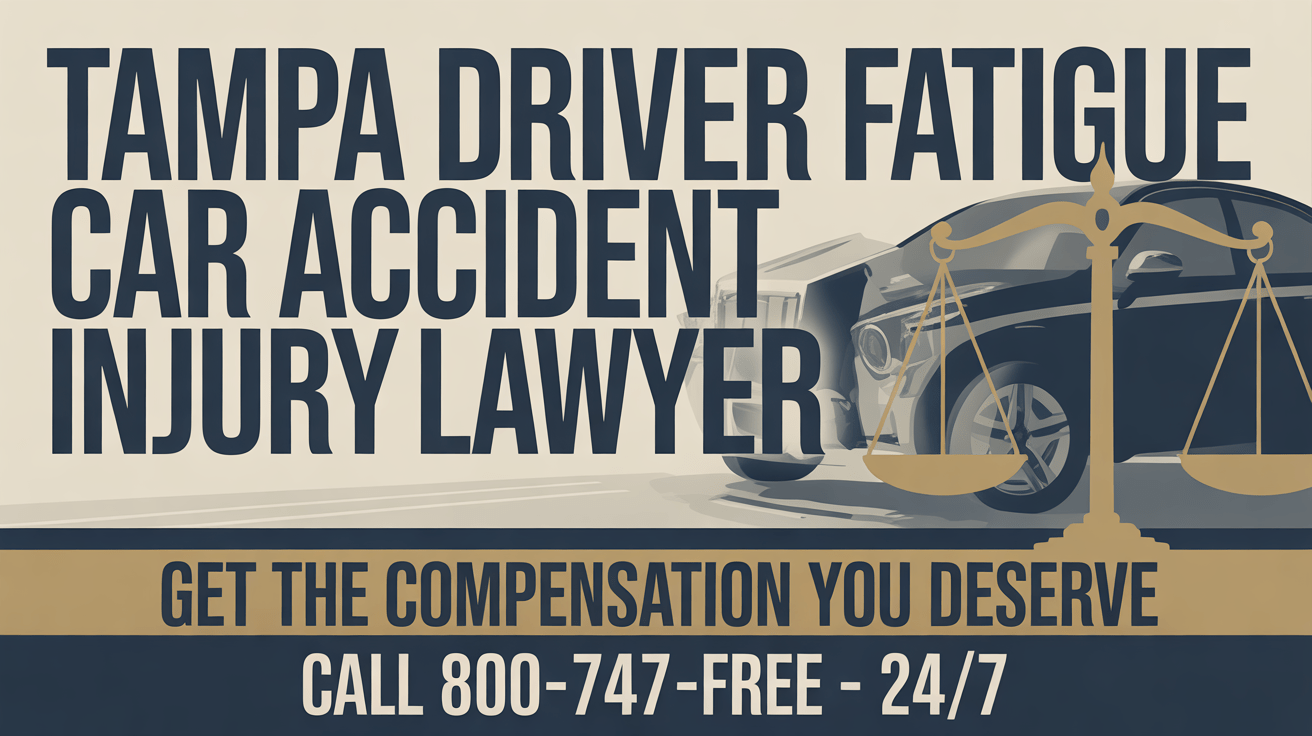 Tampa Driver Fatigue Car Accident Injury Lawyer