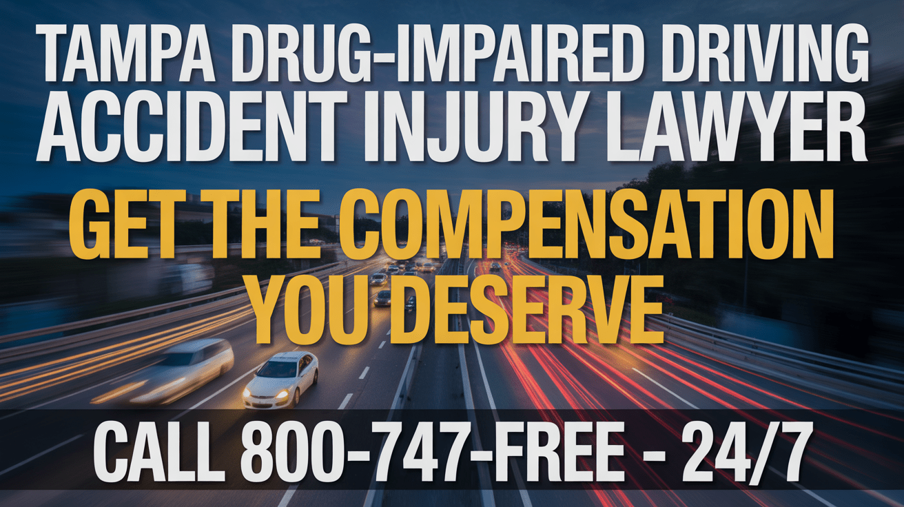 Tampa Drug-Impaired Driving Accident Injury Lawyer