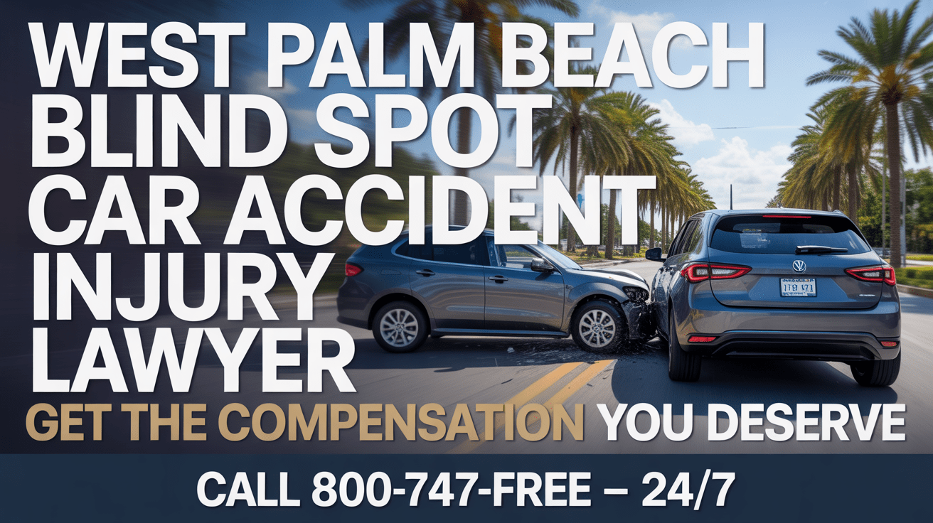 Abogado de Lesiones por Accidentes de Automóviles en Puntos Ciegos de West Palm Beach