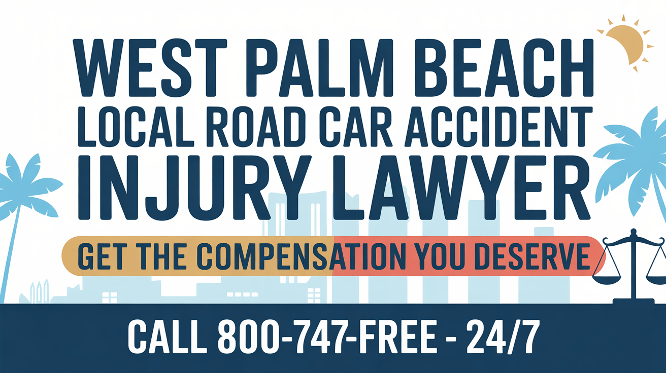 West Palm Beach Local Road Car Accident Injury Lawyer