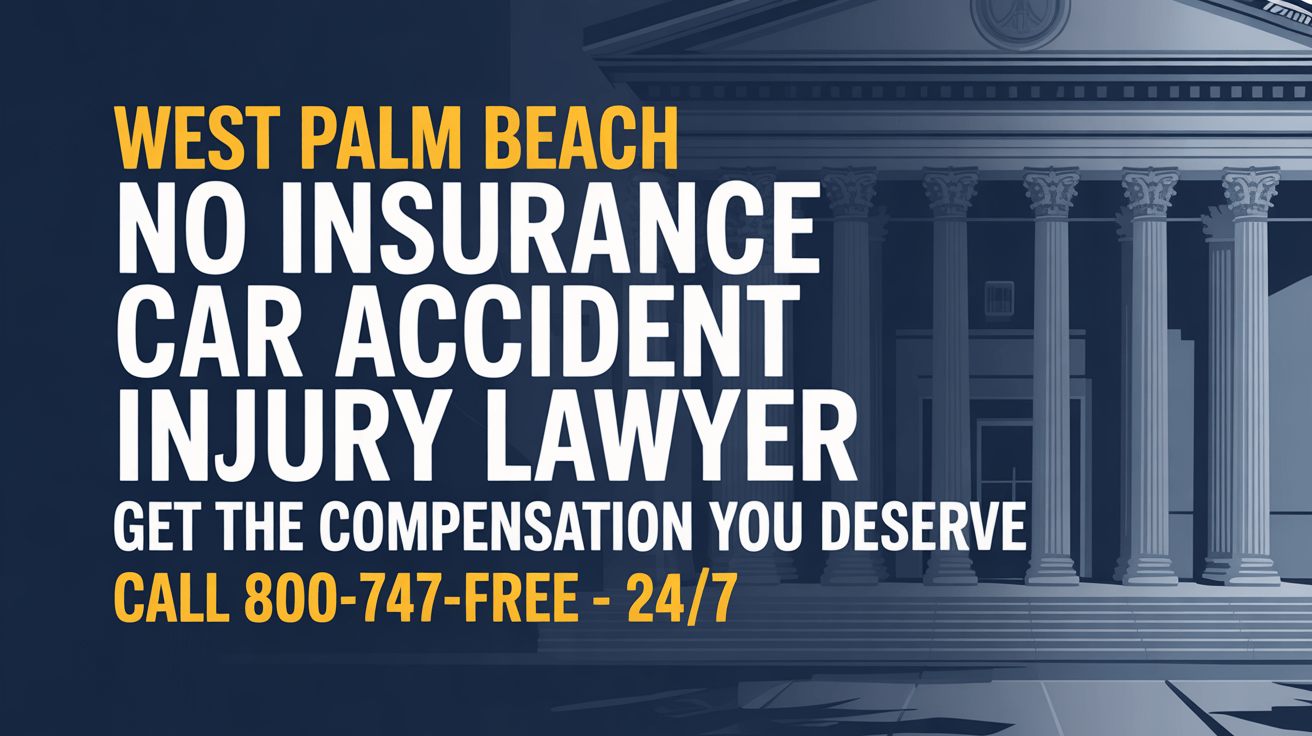 West Palm Beach No Insurance Car Accident Injury Lawyer