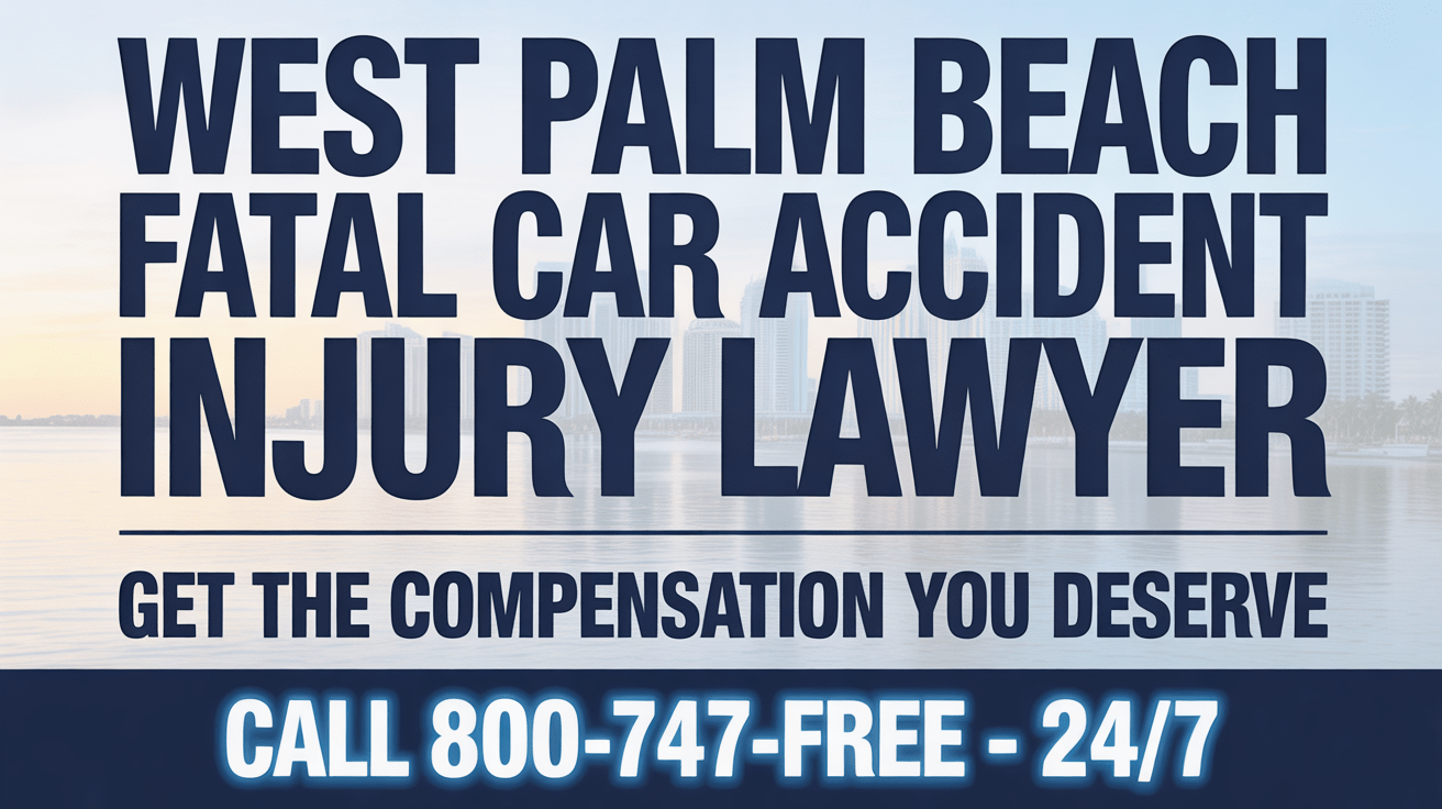 West Palm Beach Fatal Car Accident Injury Lawyer