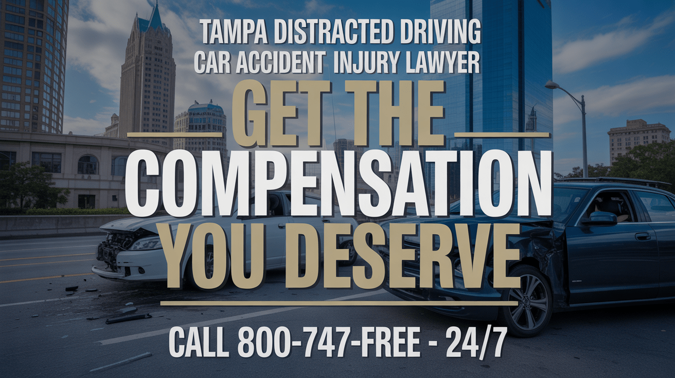 Tampa Distracted Driving Car Accident Injury Lawyer