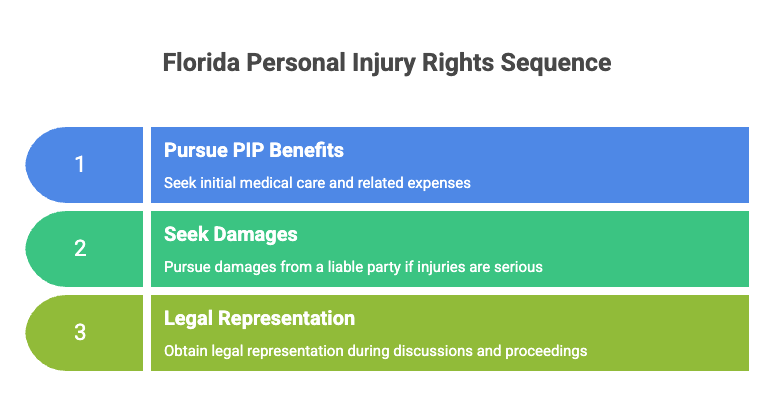 Secuencia de Derechos de Lesiones Personales en Florida