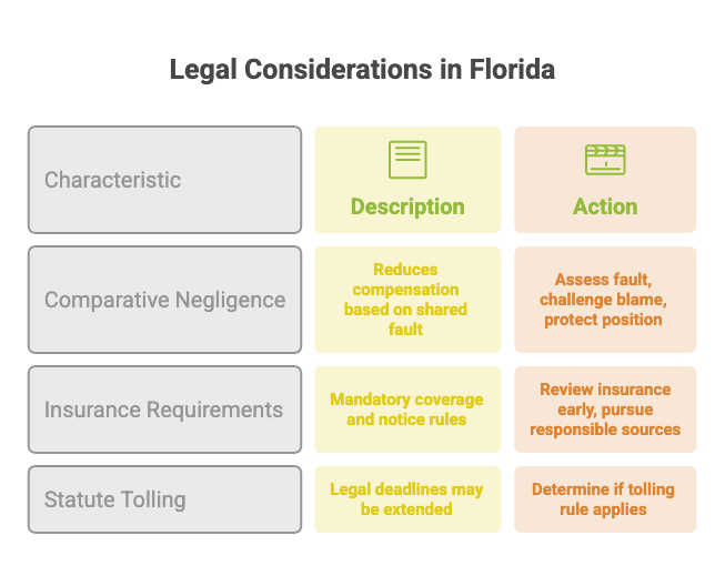 Leyes de Florida que pueden afectar su caso personal en Nápoles