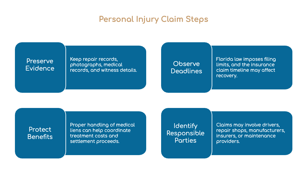 Personal Injury Claim Steps