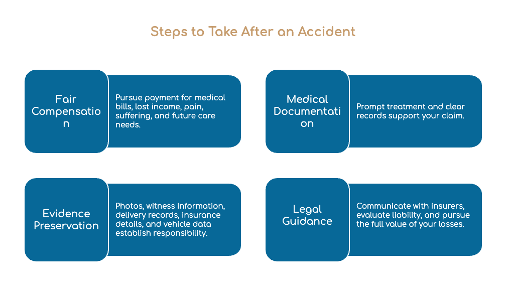 Legal Rights After a Gainesville Food Delivery Car Accident