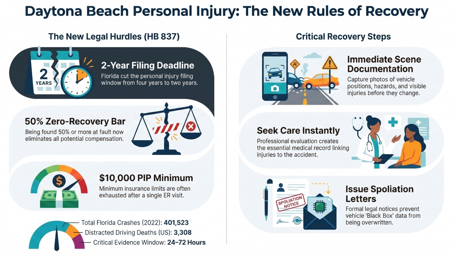 Abogado de Lesiones Personales en Daytona Beach