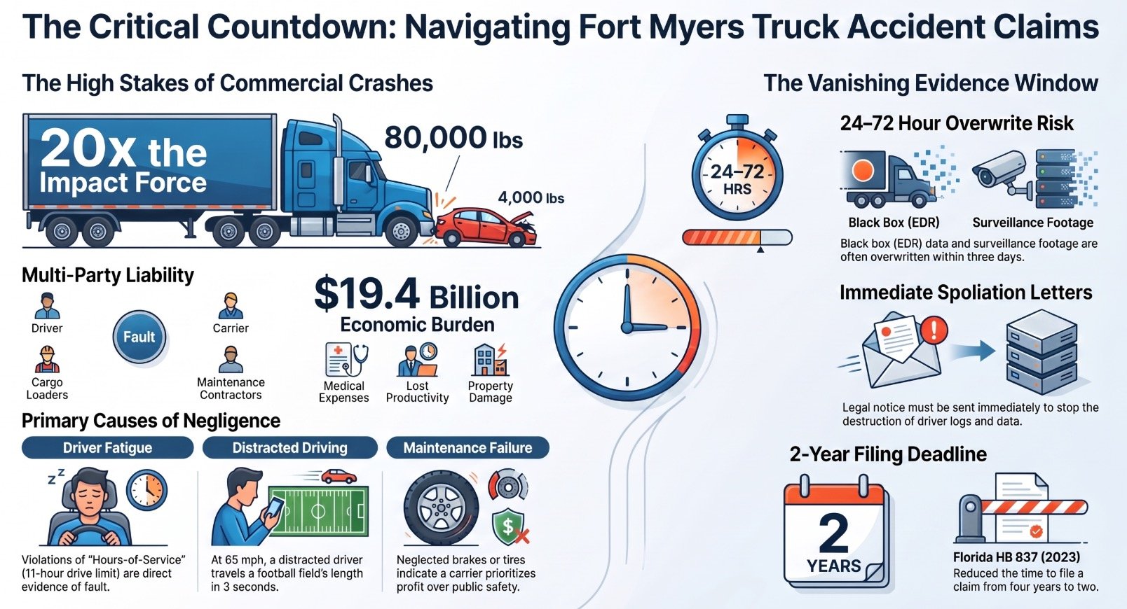 Fort Myers Truck Accident Lawyer
