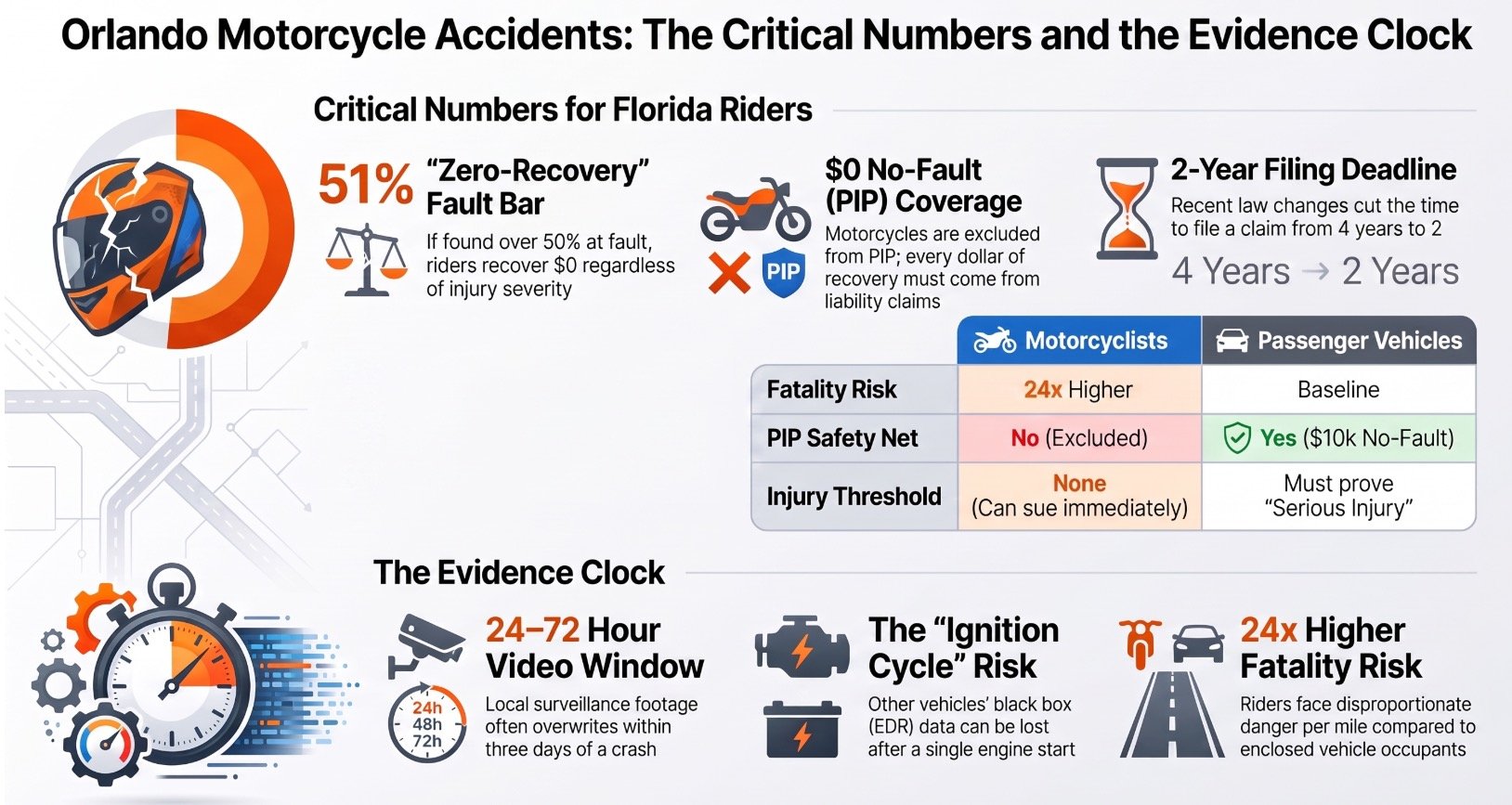 Orlando Motorcycle Accident Lawyer