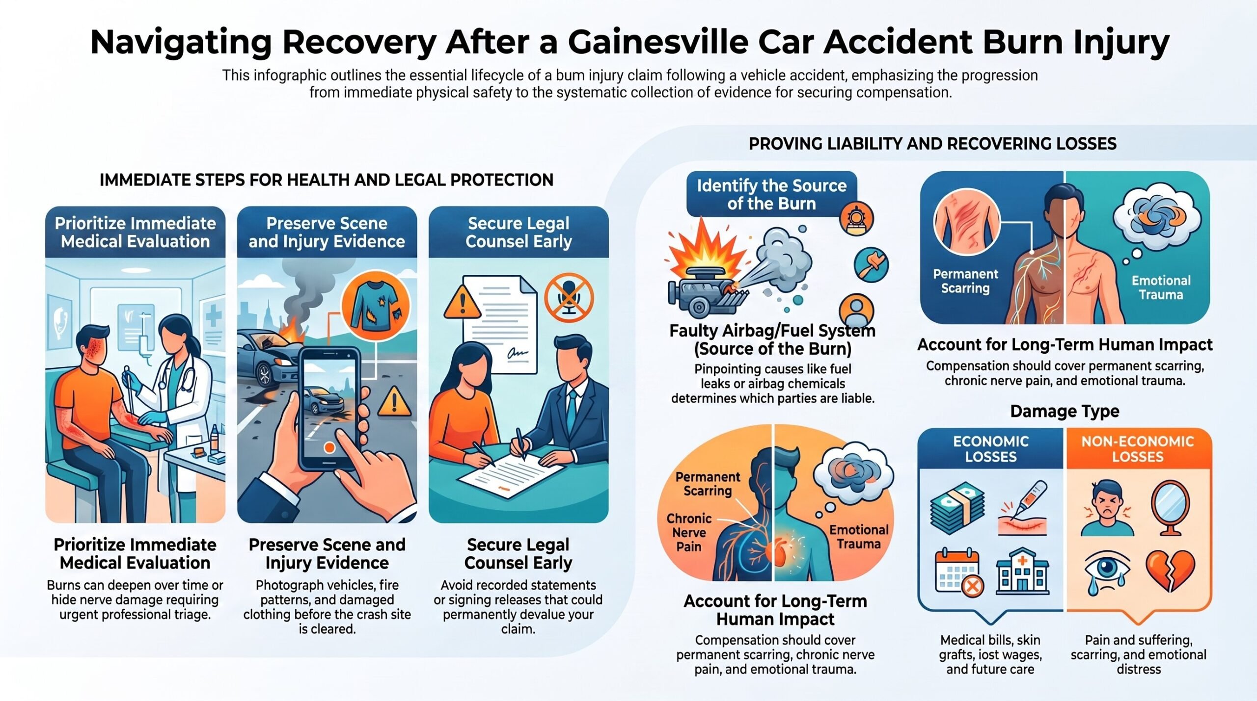 Car Accident Burn Recovery Guide