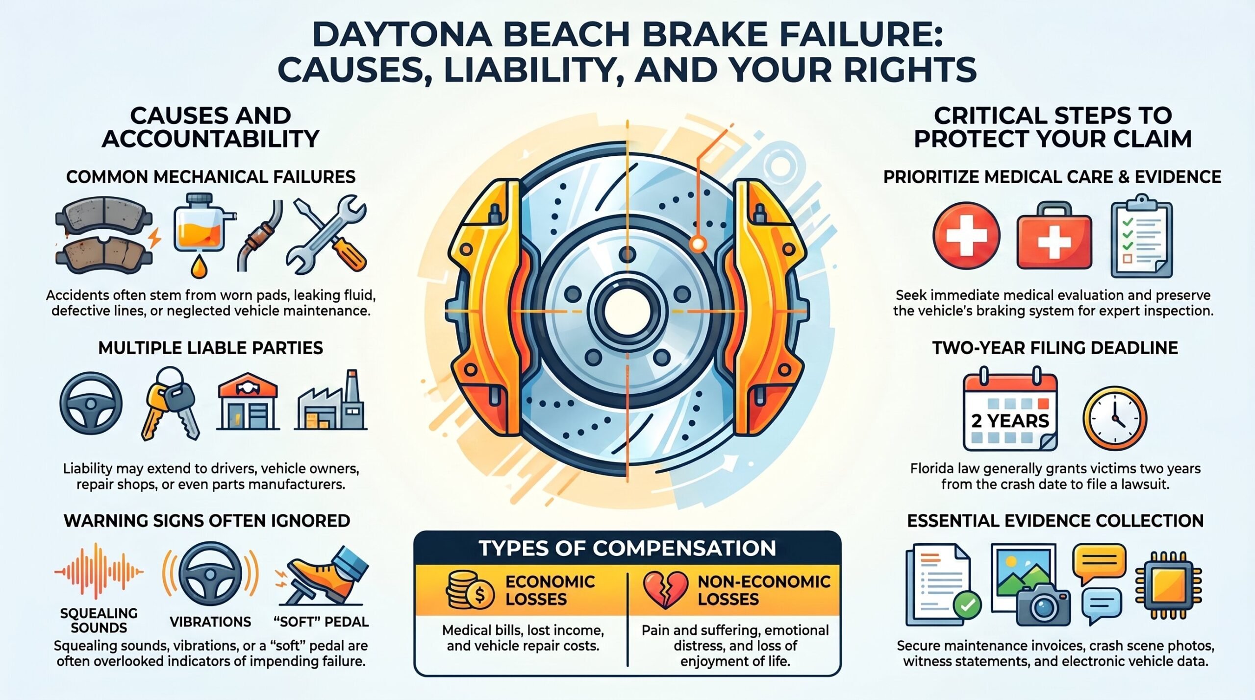 Daytona Beach Brake Failure Guide