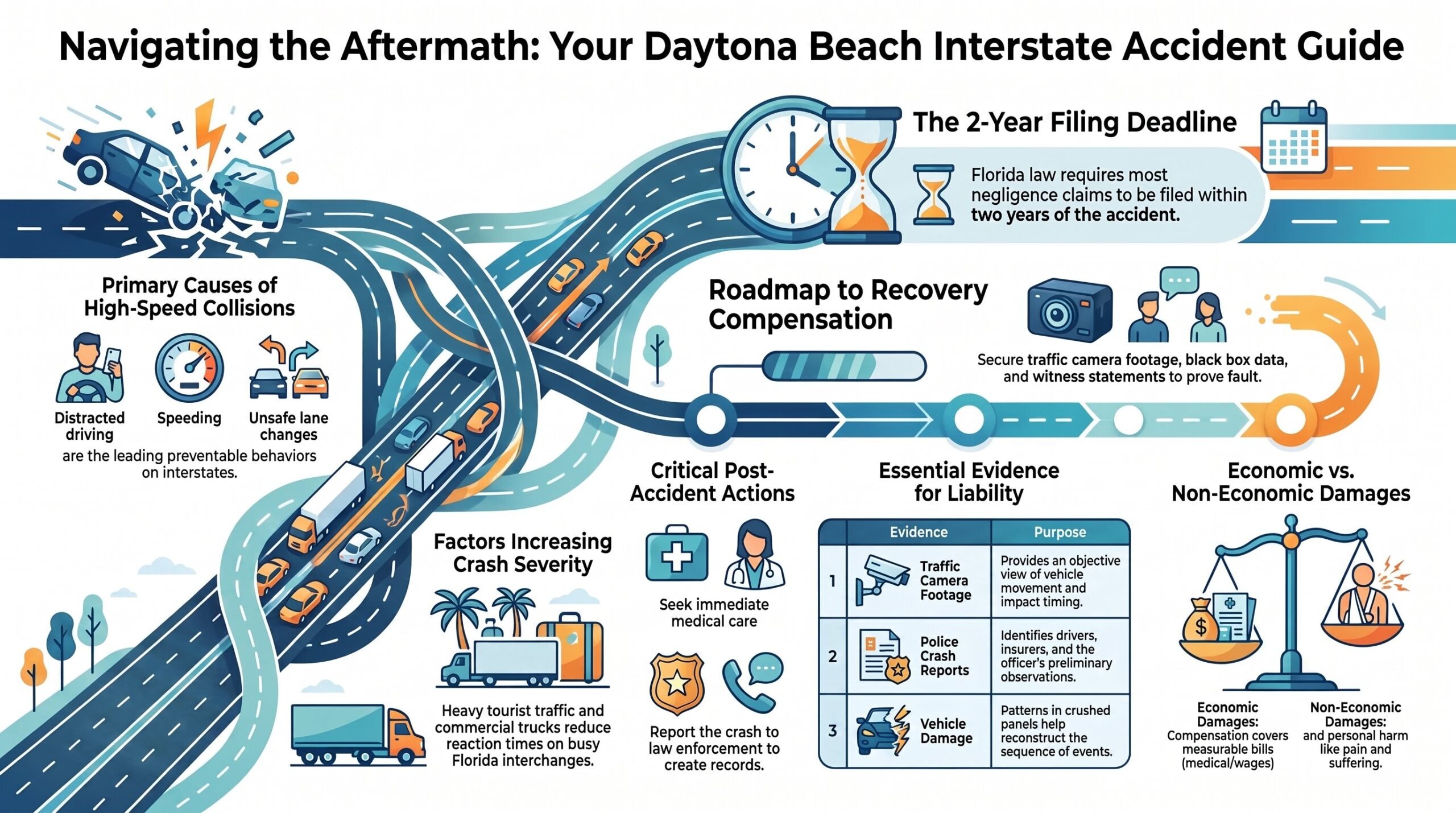 Daytona Beach Interstate Accident Guide