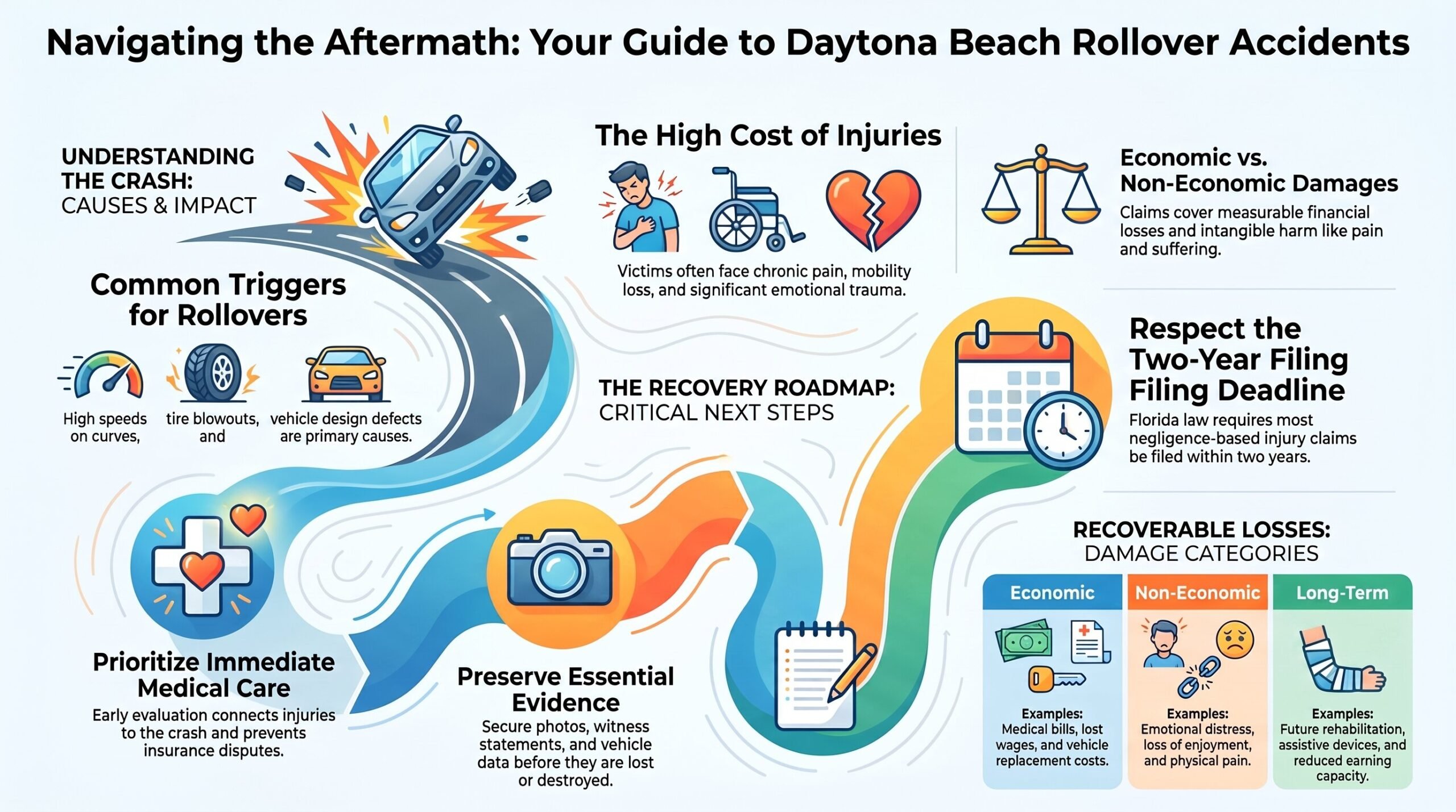 Daytona Beach Rollover Recovery Guide