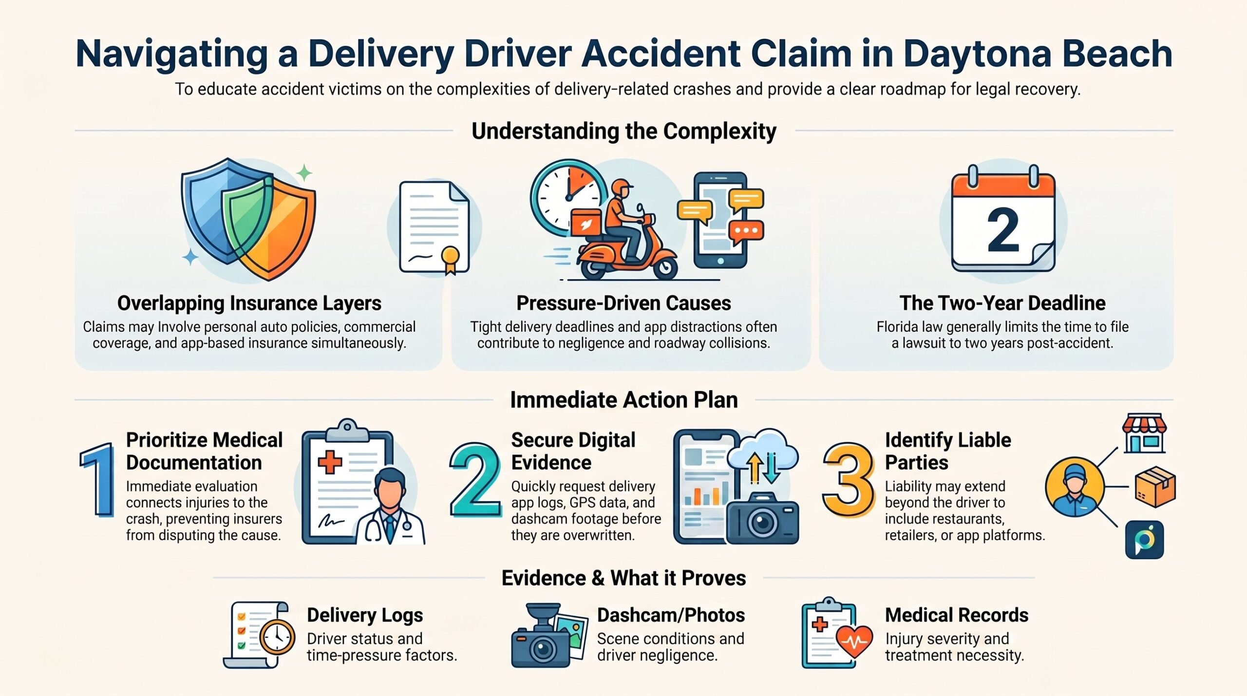 Delivery Driver Accident Claim Guide