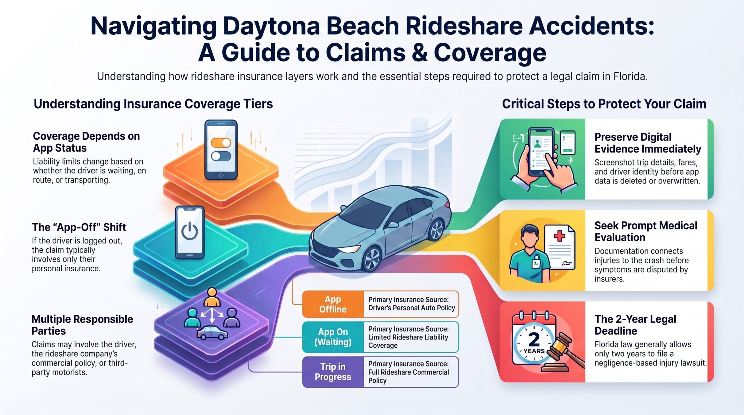 Florida Rideshare Accident Claims Guide