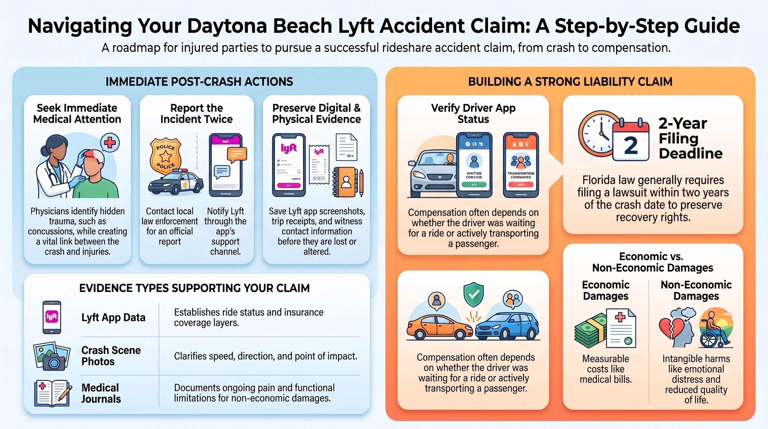 Florida Rideshare Accident Claims Guide