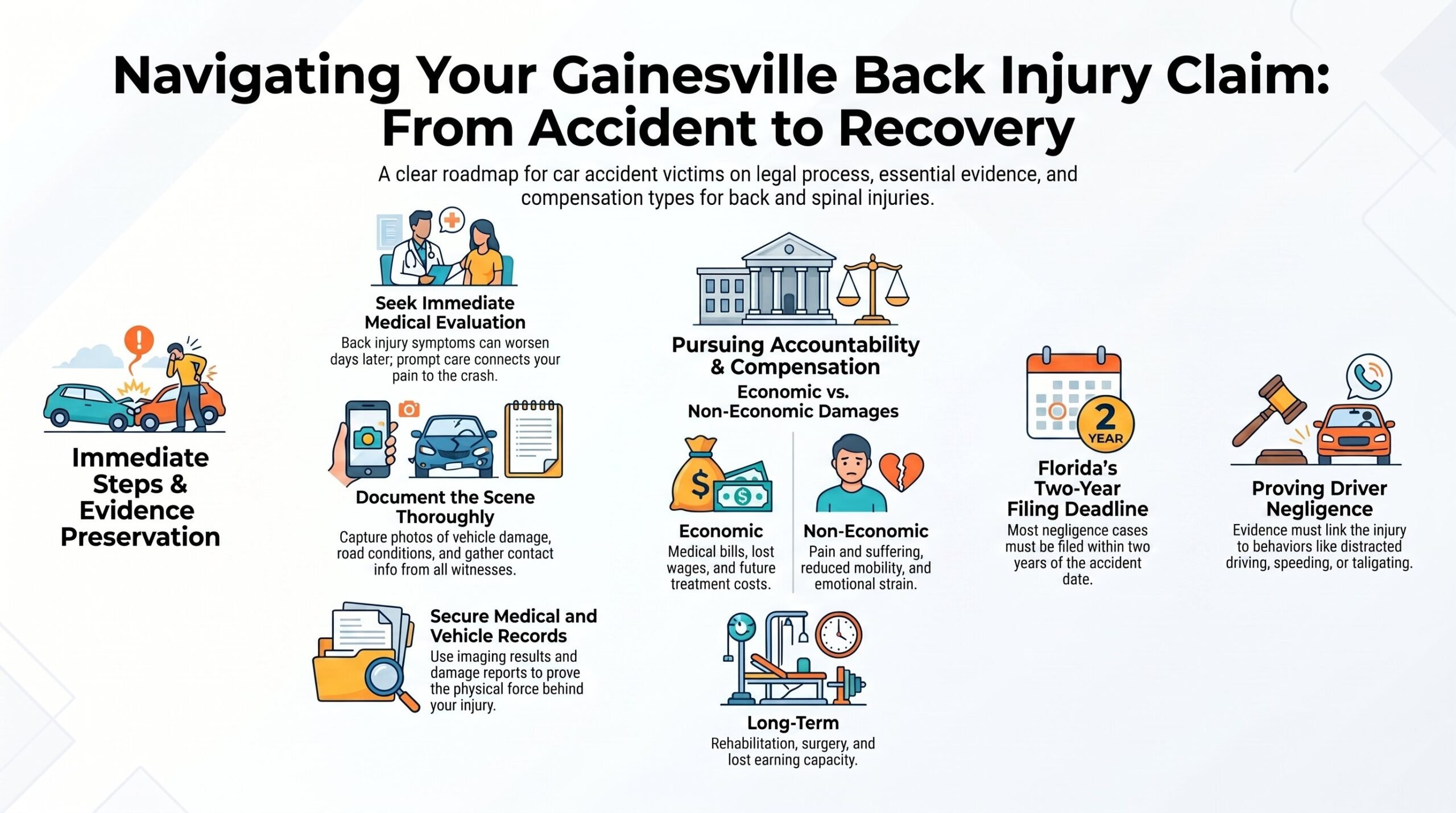 Gainesville Back Injury Claim Guide