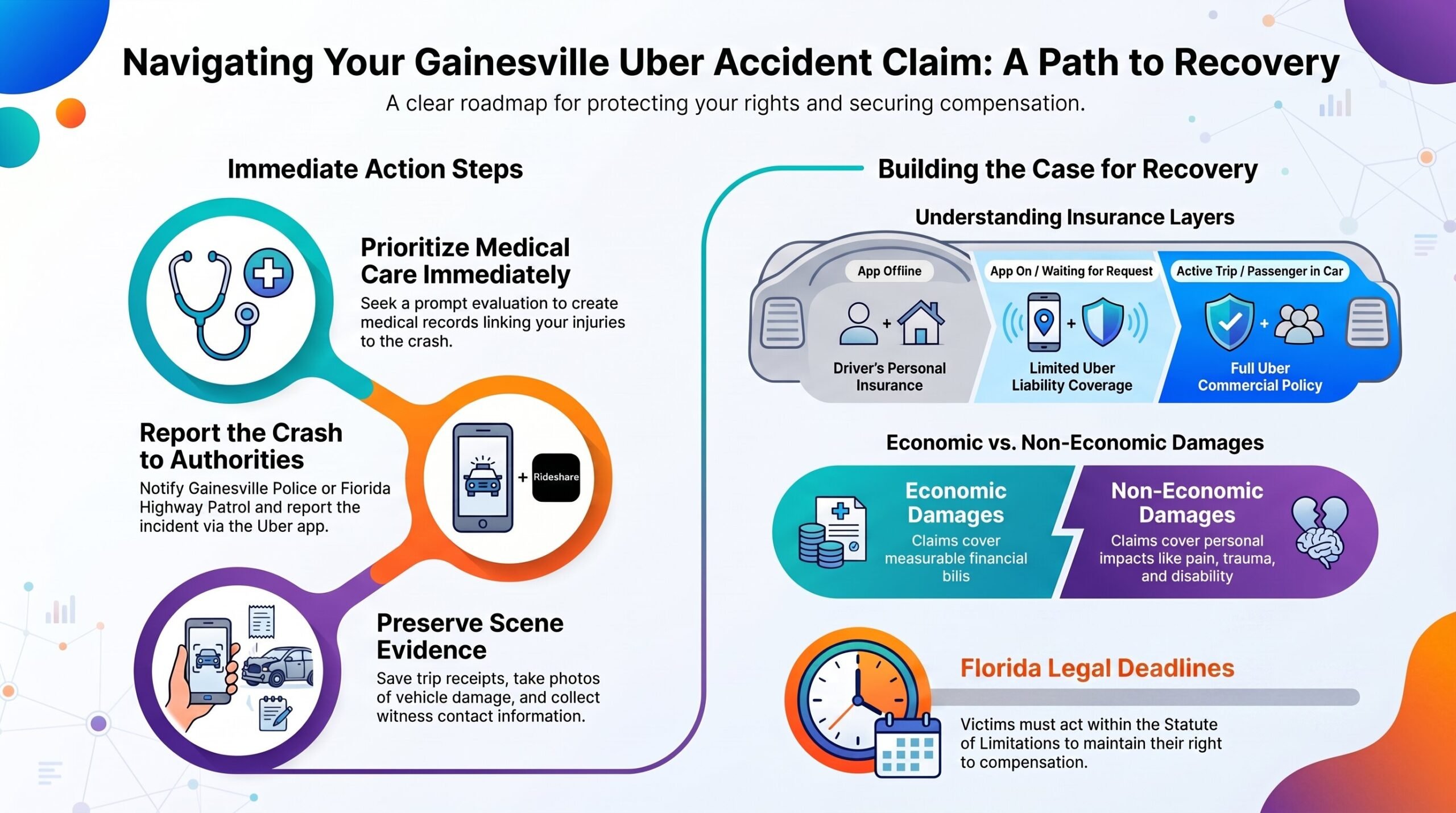 Gainesville Rideshare Accident Recovery Guide