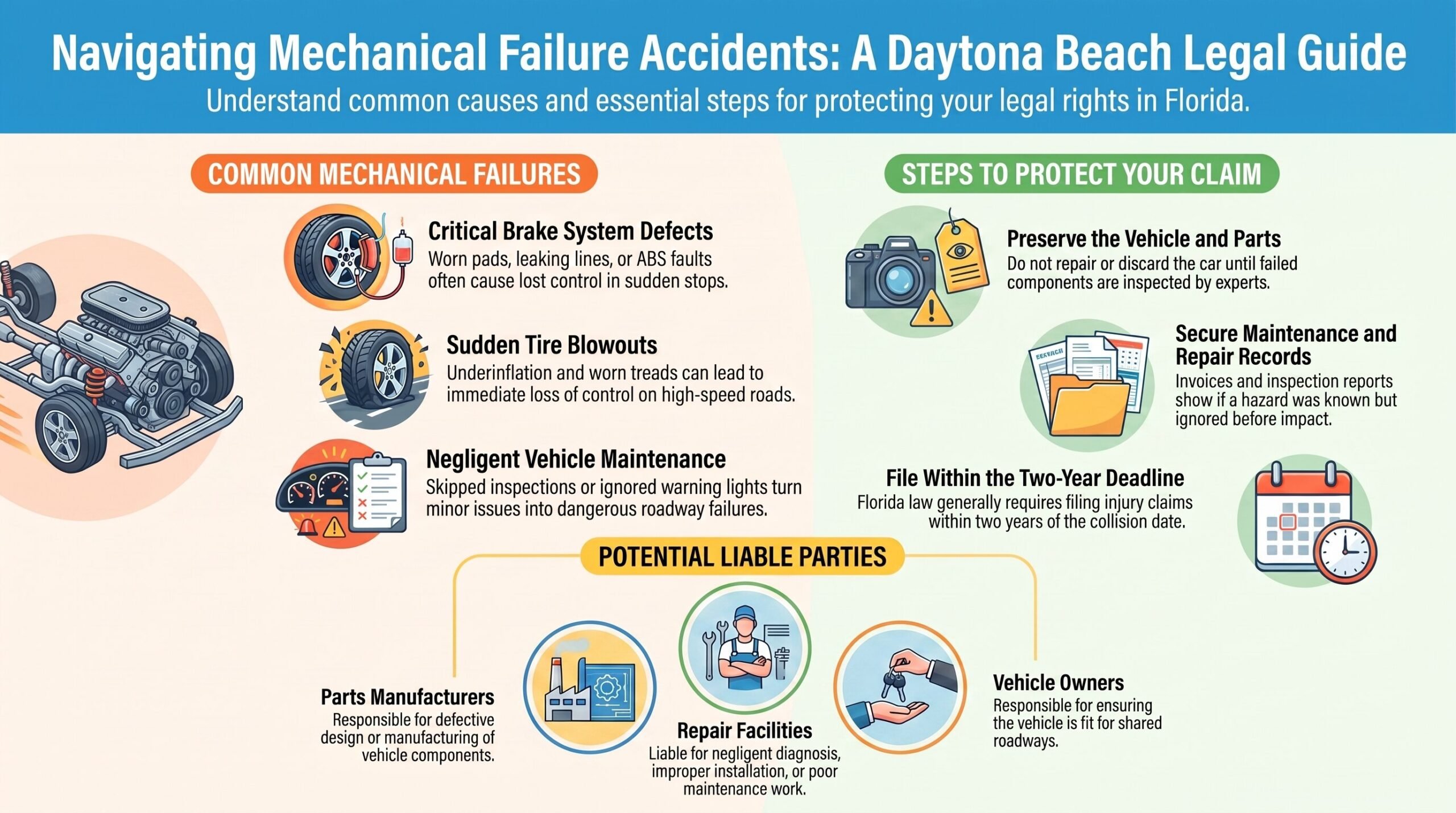 Mechanical Failure Accident Legal Guide