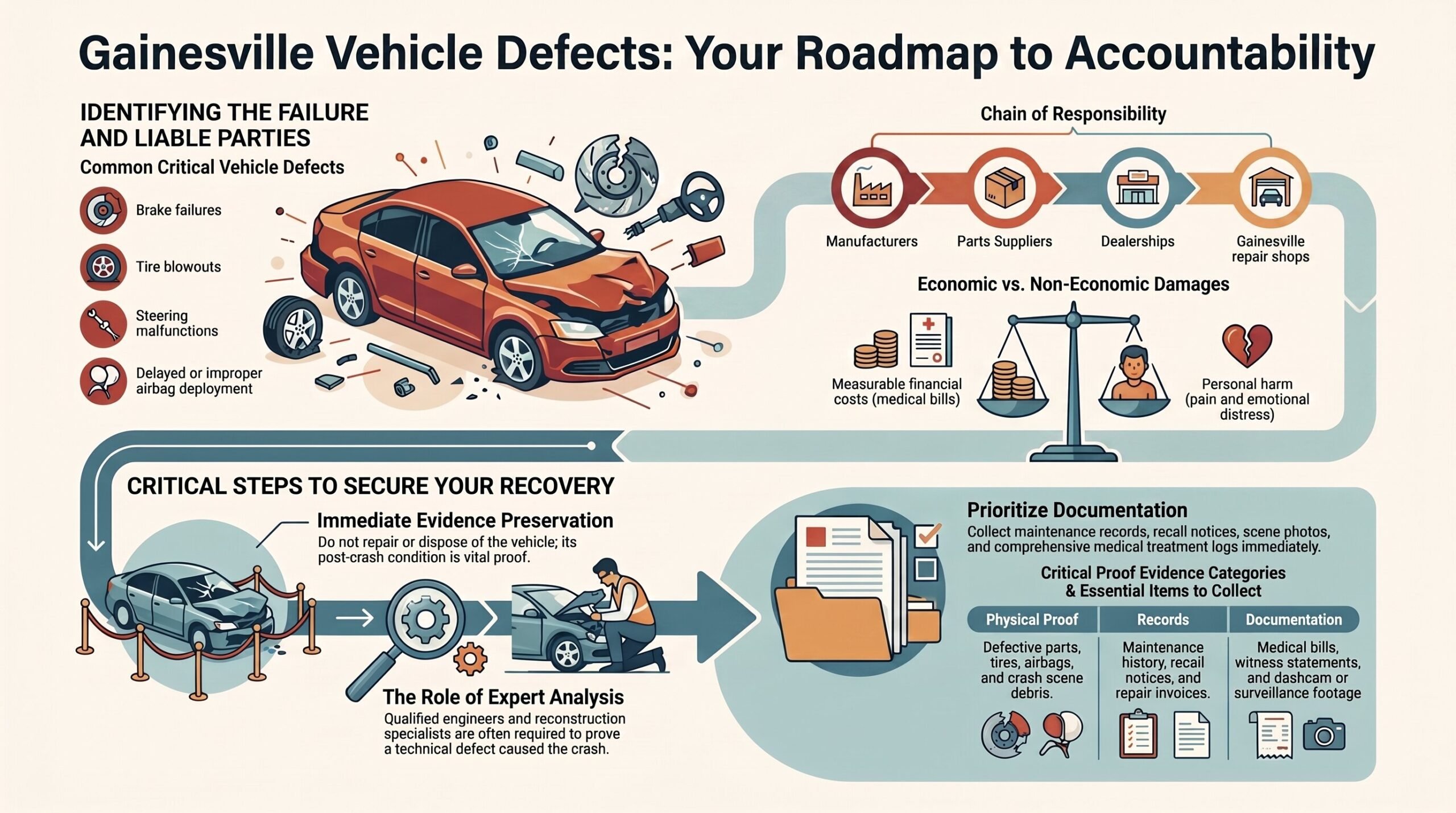 Roadmap to Vehicle Defect Accountability