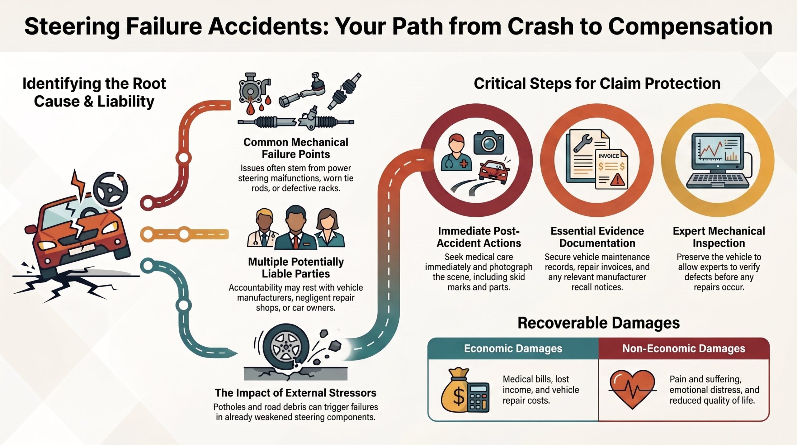 Steering Failure Accident Claims Guide