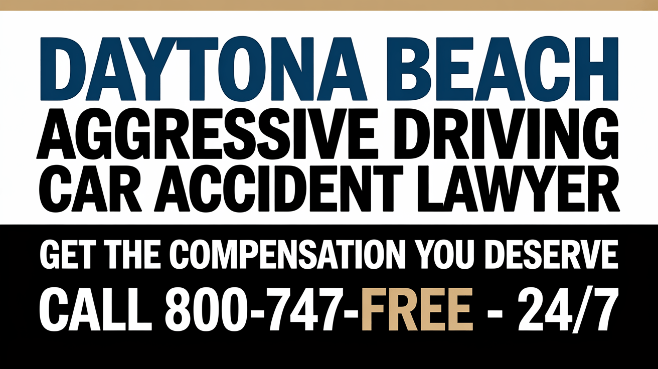 Daytona Beach Aggressive Driving Car Accident Lawyer