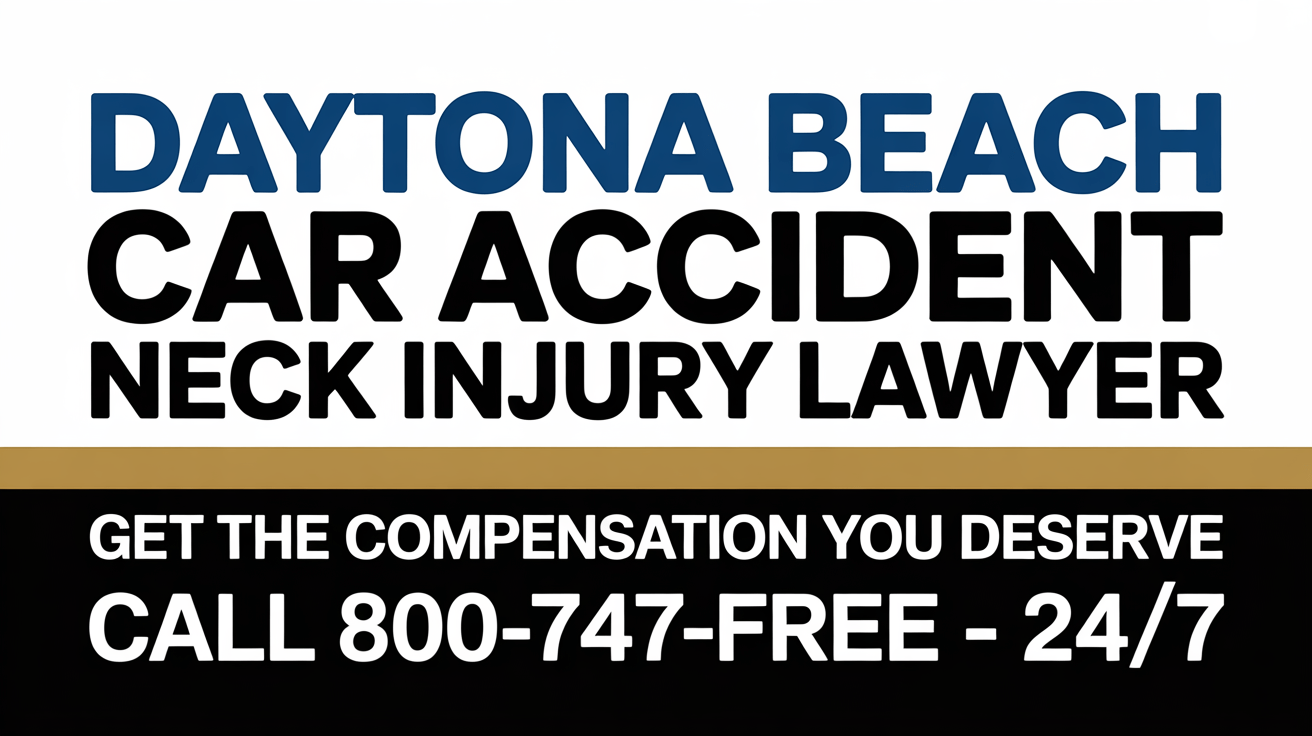 Daytona Beach Car Accident Neck Lawyer