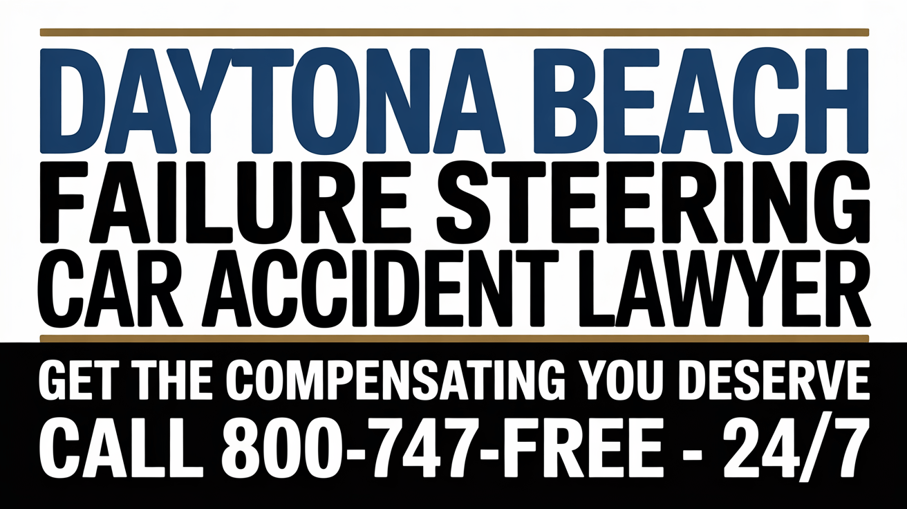 Daytona Beach Steering Failure Car Accident Lawyer