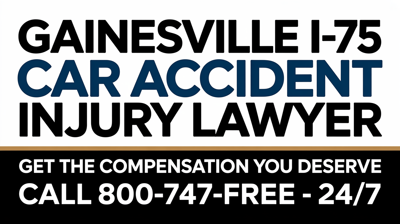 Gainesville I-75 Car Accident Injury Lawyer