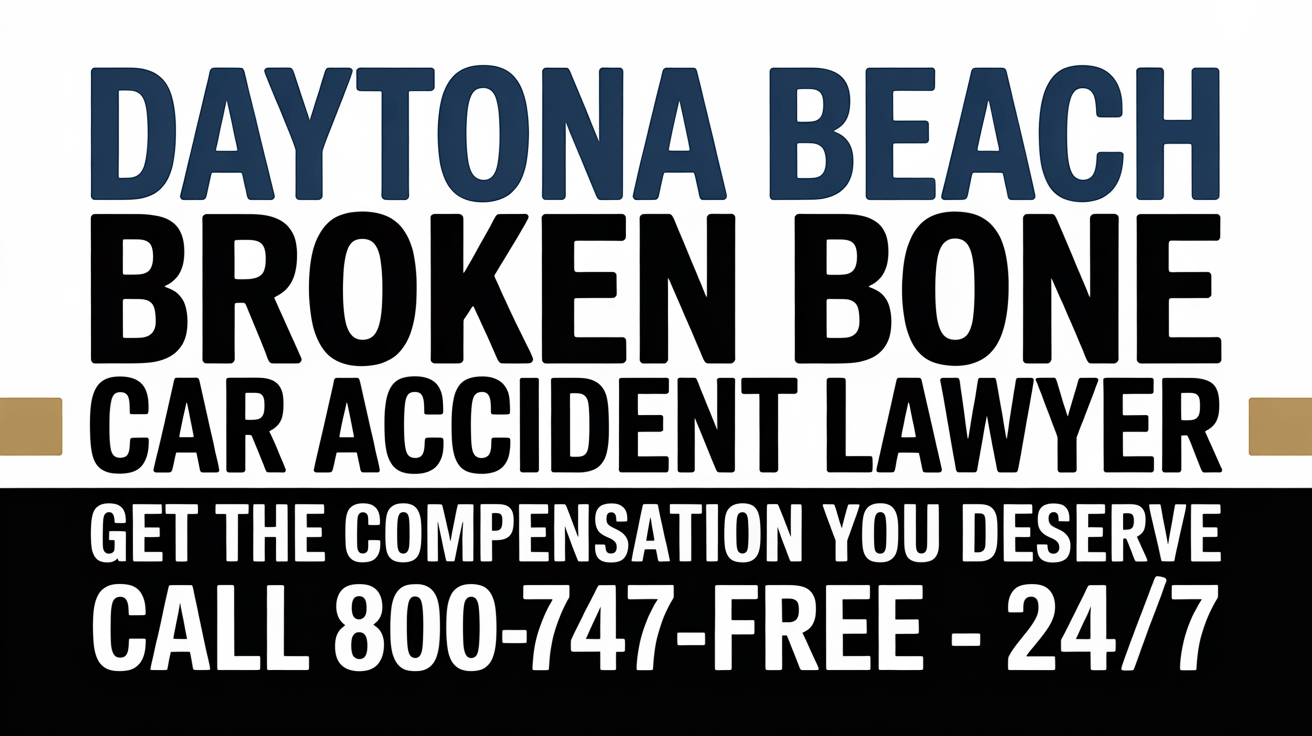 Daytona Beach Broken Bone Car Accident Lawye