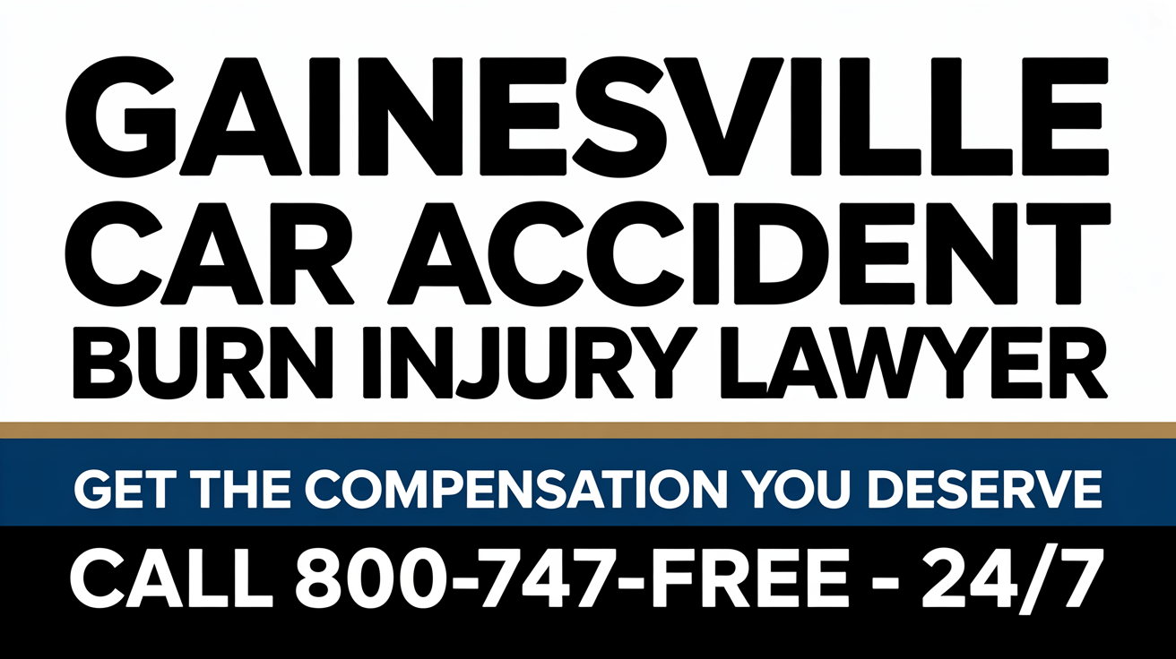 Gainesville Car Accident Burn Injury Lawyer