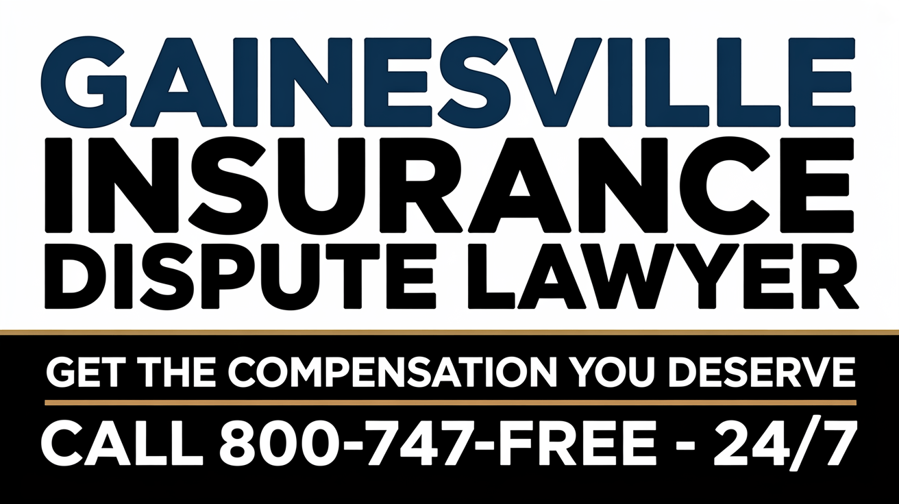Gainesville Insurance Dispute Injury Lawyer