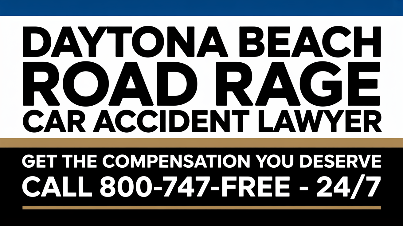 Abogado de accidentes de coche por rabia en la carretera de Daytona Beach