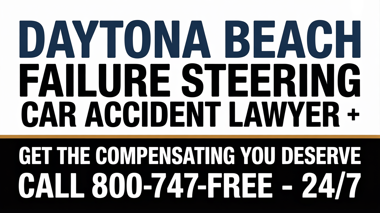 Daytona Beach Steering Failure Car Accident Lawyer