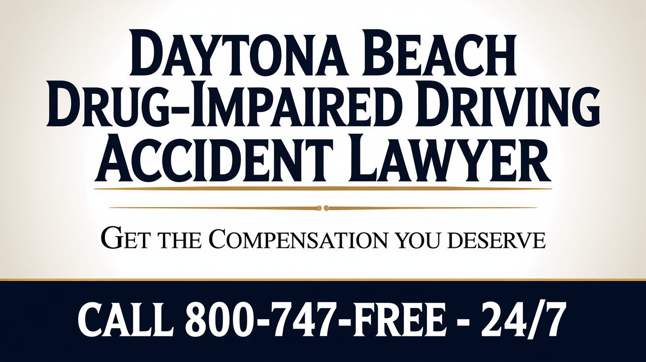 Daytona Beach Drug-Impaired Driving Accident Lawyer