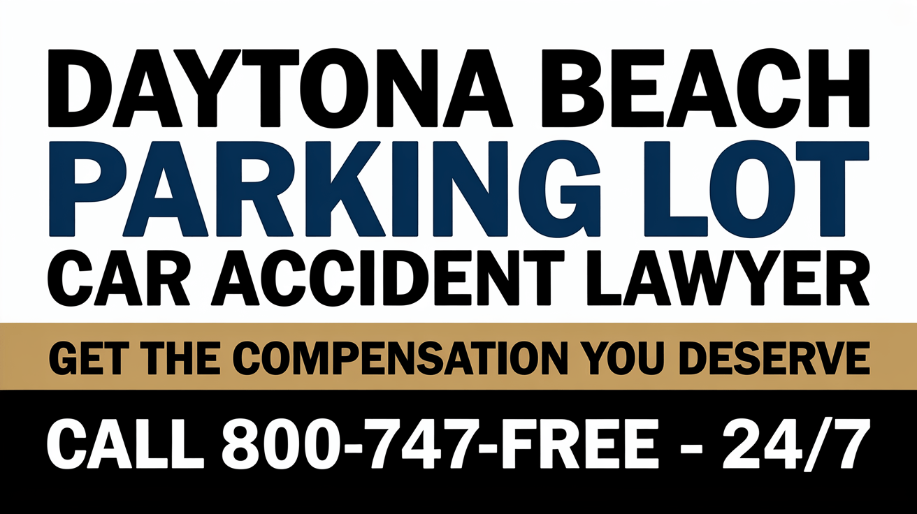 Abogado de Accidentes de Automóviles en Estacionamientos de Daytona Beach