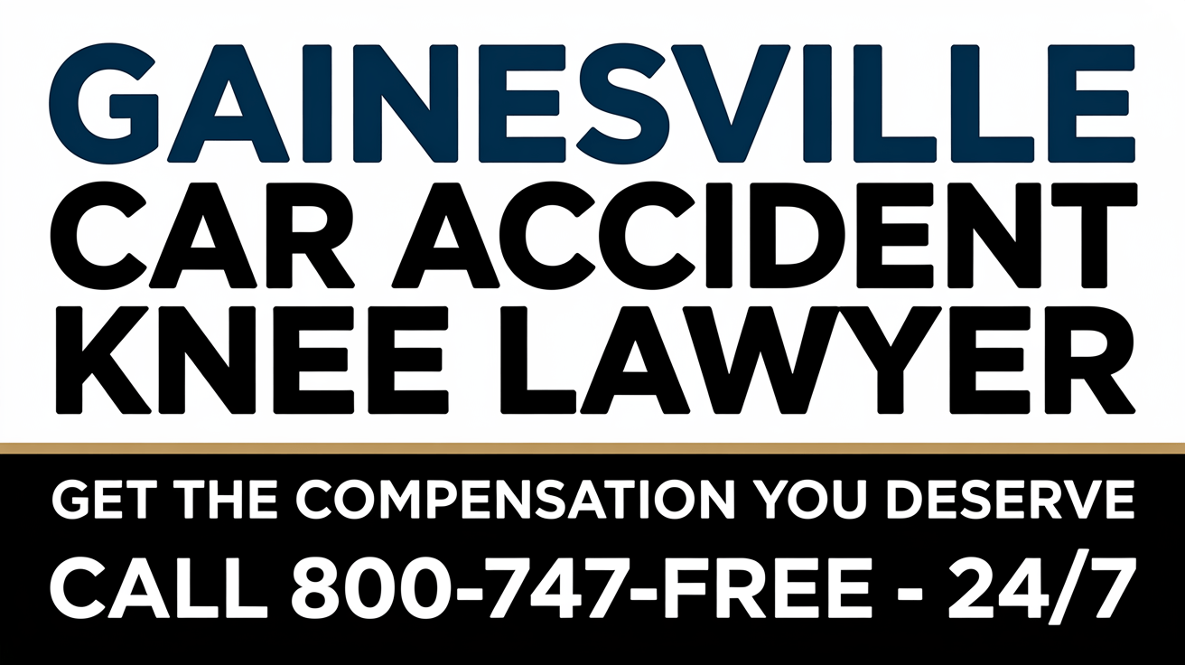 Gainesville Car Accident Knee Injury Lawyer