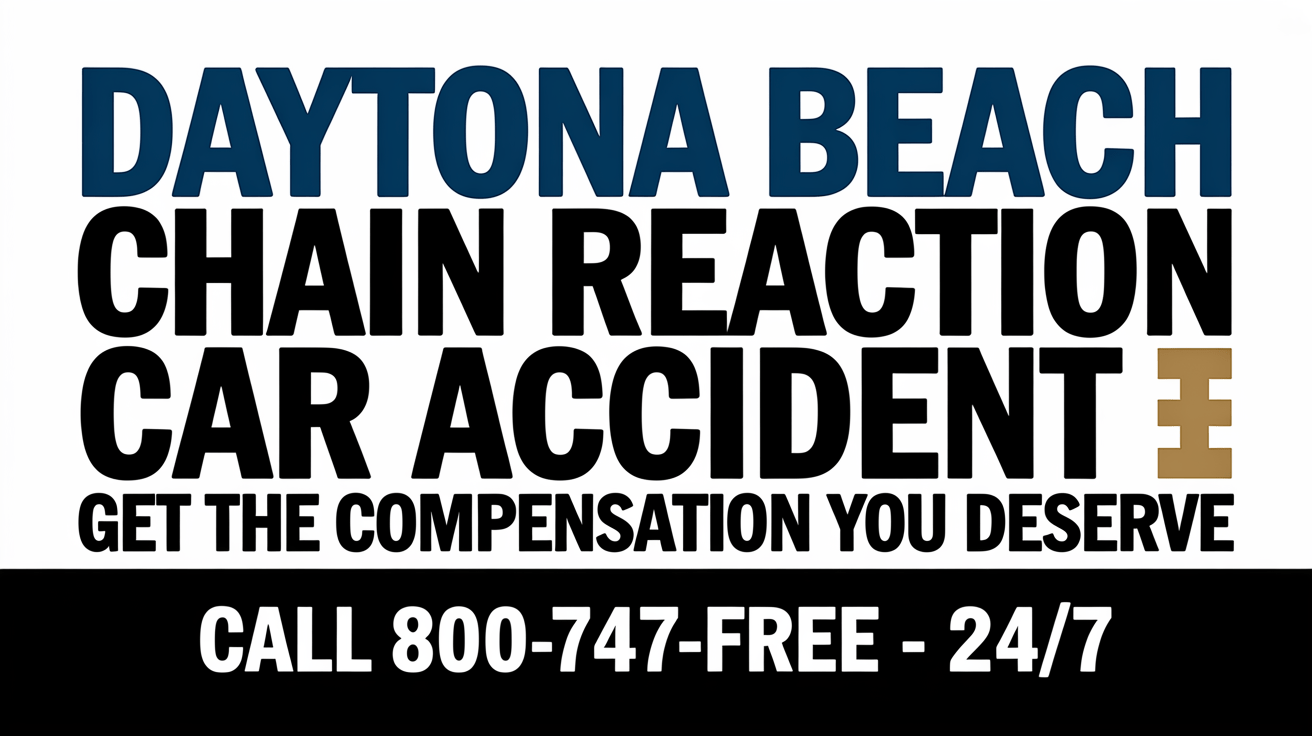 Abogado de accidentes de coche en cadena de Daytona Beach