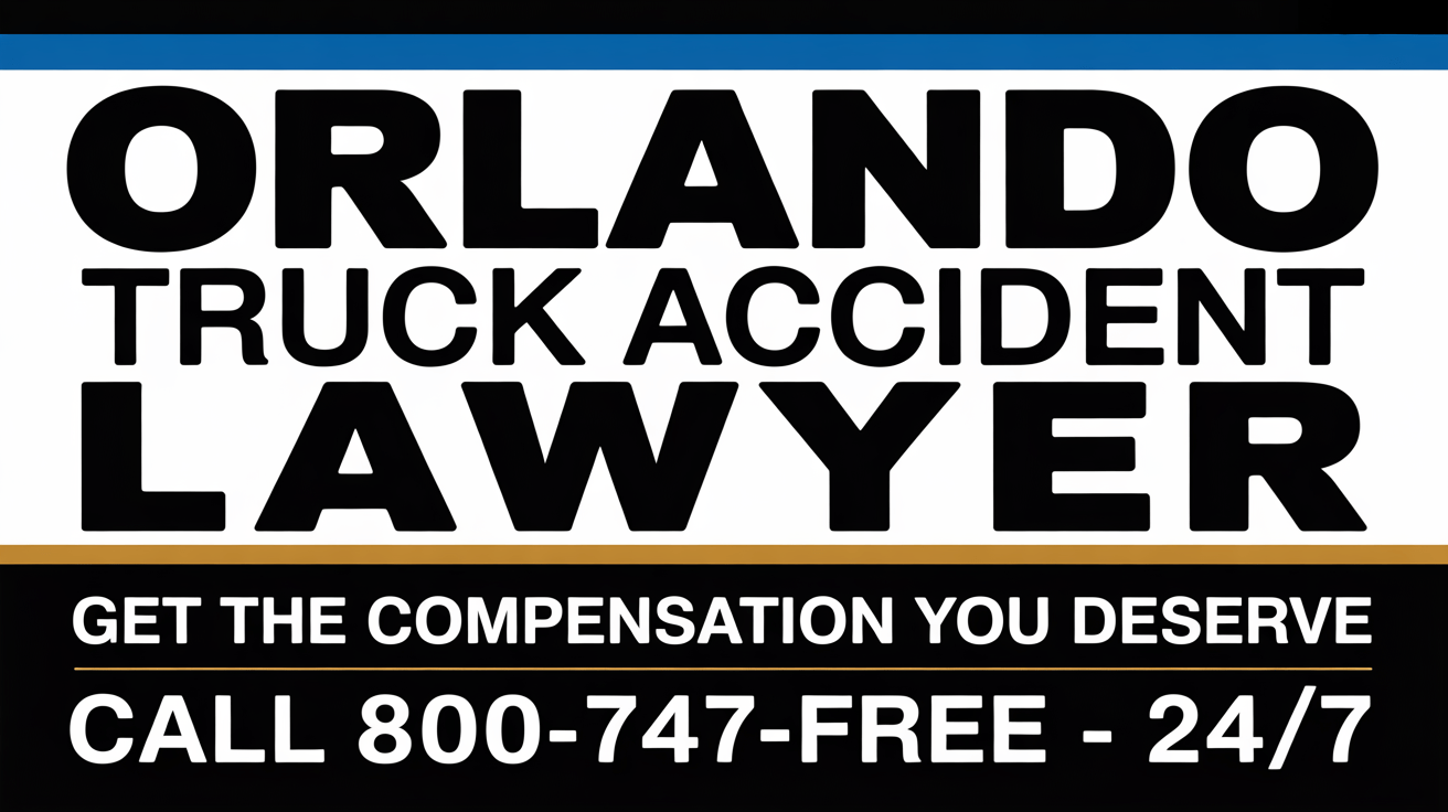 Abogado de Accidentes de Camión en Orlando