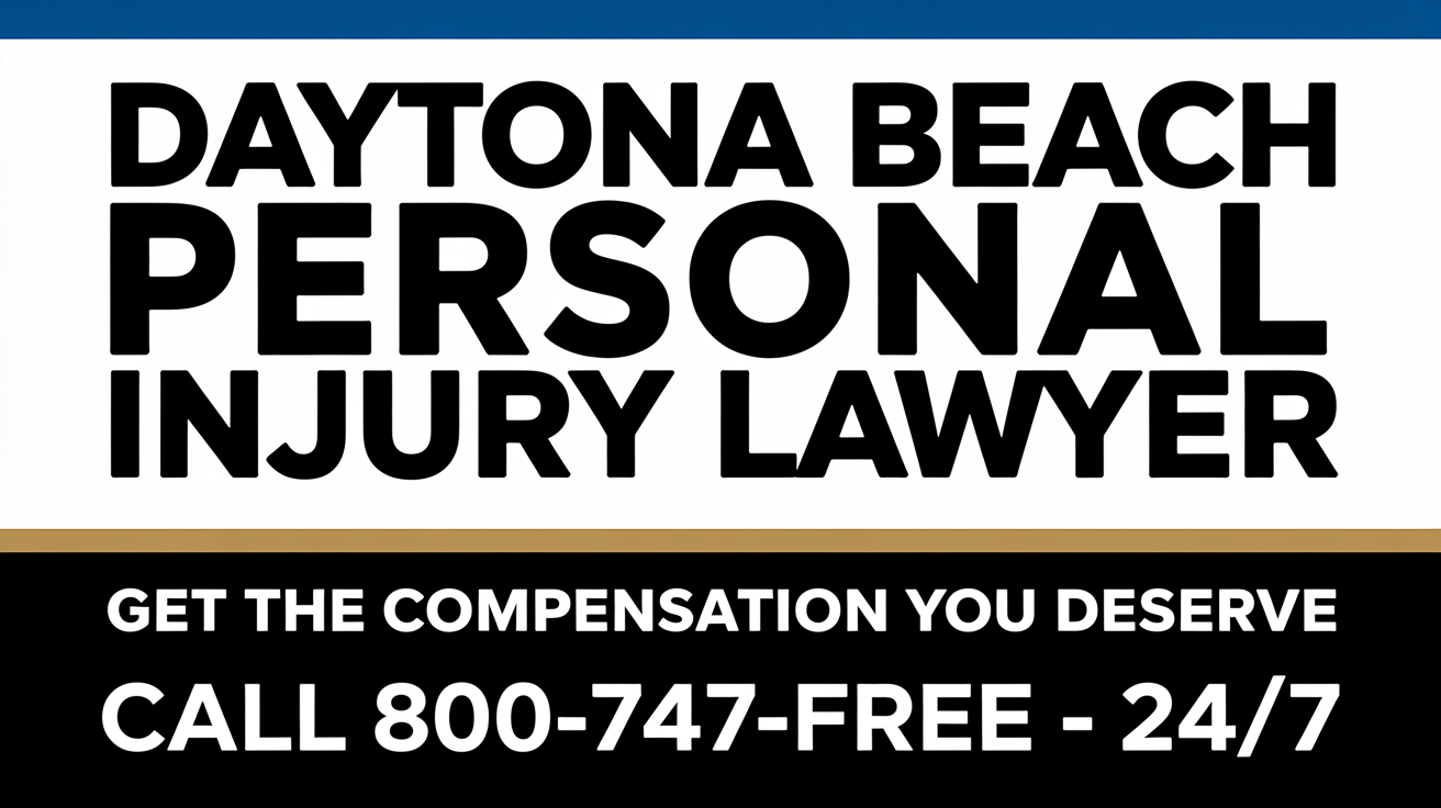Abogado de Lesiones Personales en Daytona Beach