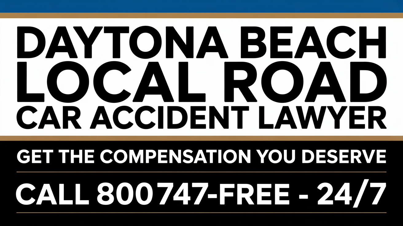 Daytona Beach Local Road Car Accident Lawyer