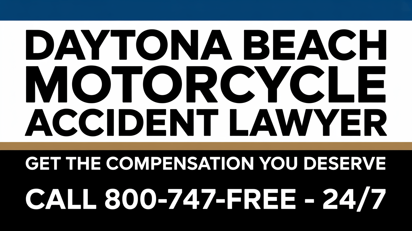 Motorcycle Accident Lawyer in Daytona Beach