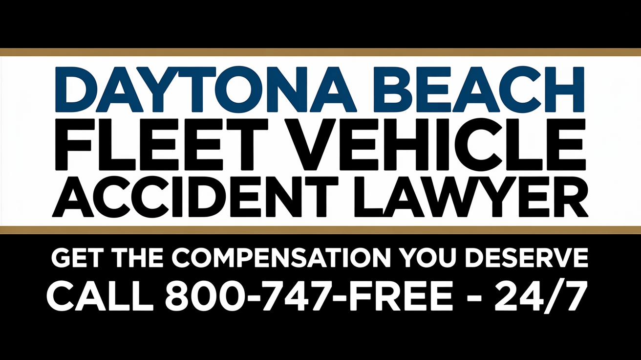 Daytona Beach Fleet Vehicle Accident Lawyer