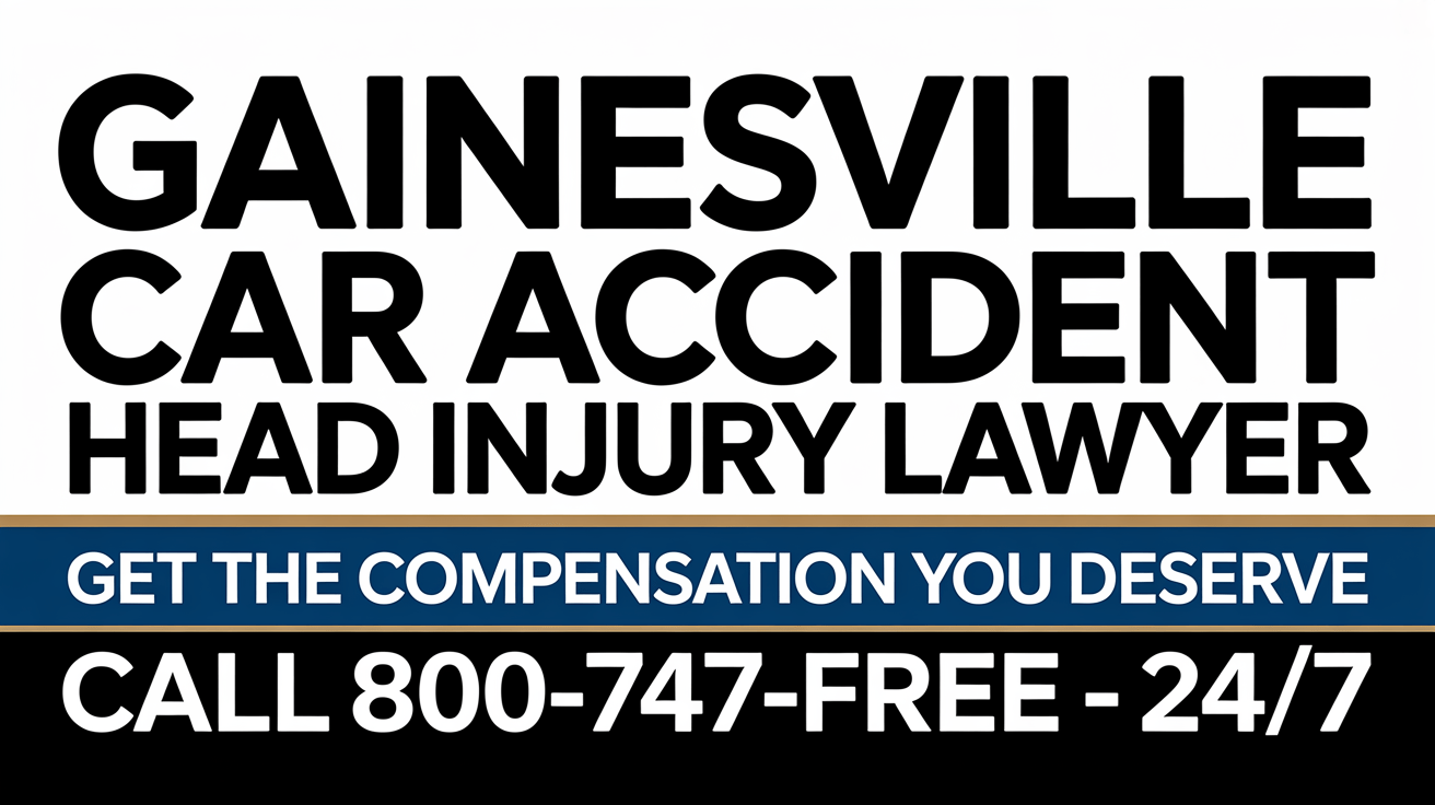 Gainsville Car Accident Head Injury Lawyer
