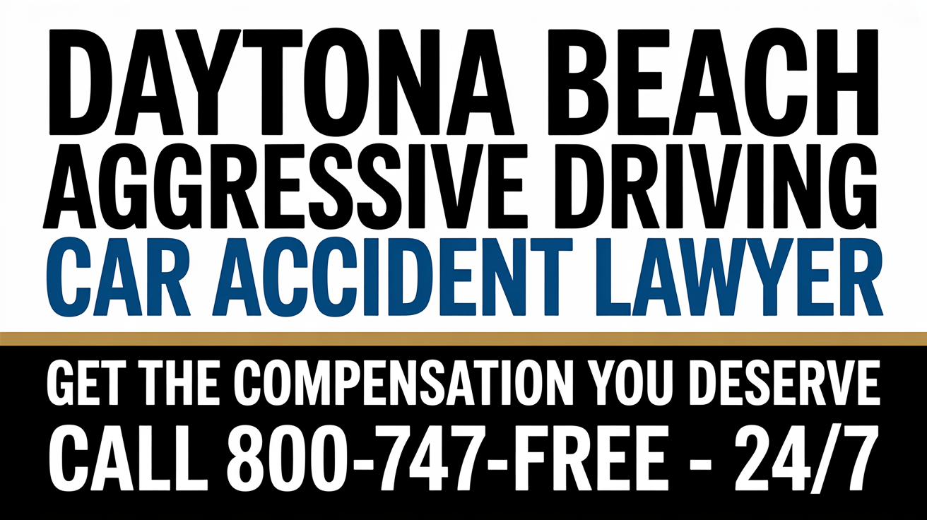 Daytona Beach Aggressive Driving Car Accident Lawyer