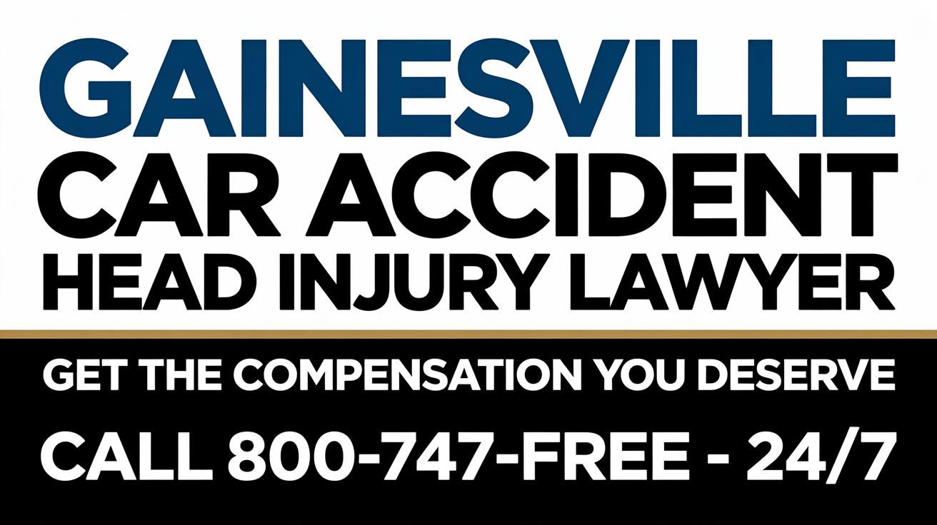 Gainsville Car Accident Head Injury Lawyer