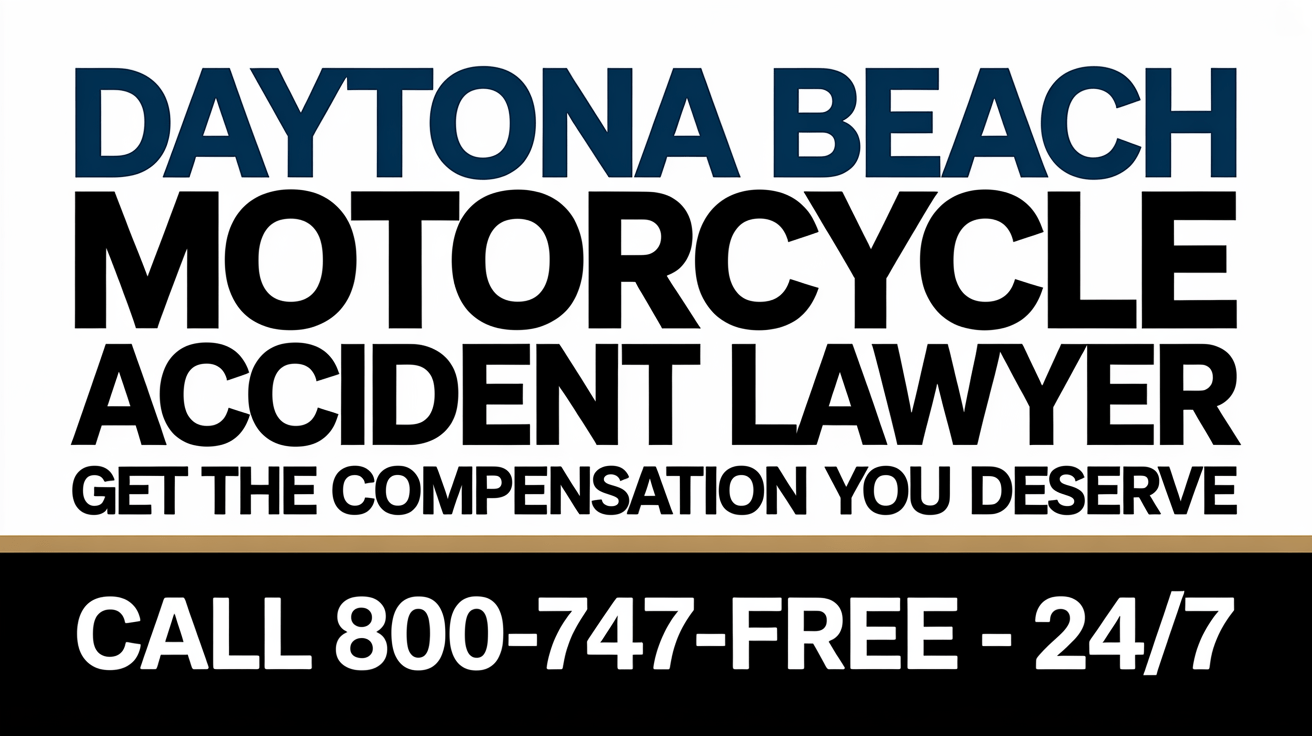 Motorcycle Accident Lawyer in Daytona Beach