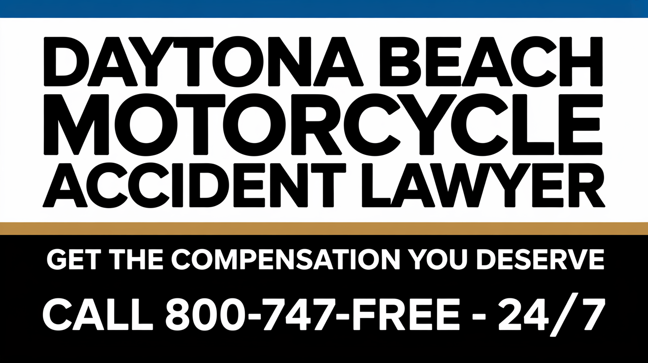 Motorcycle Accident Lawyer in Daytona Beach