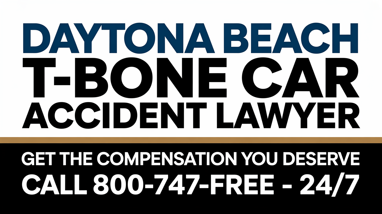 Abogado de Accidentes de Coche T-Bone en Daytona Beach
